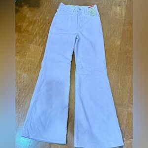 Levi's Women's Lavender Flare Jeans NWT